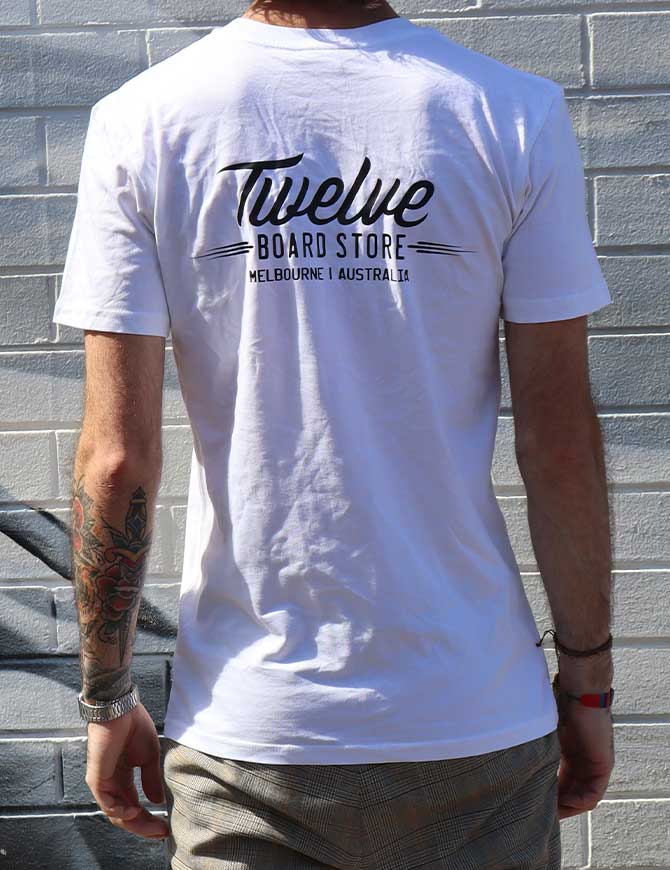 Twelve Melbs Staple Tee | White